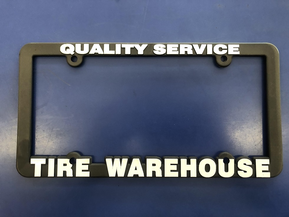 Tire Warehouse Plate